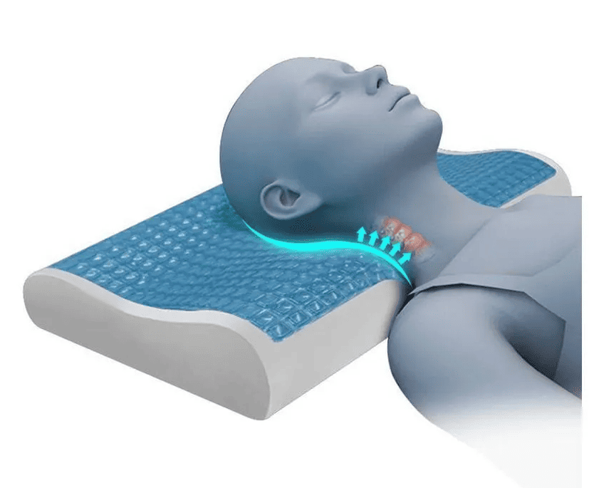 ALMOHADA ORTOPÉDICA CON GEL + ENVÍO GRATIS